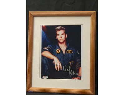 AUTOGRAPHED PHOTOGRAPH OF VAL KILMER.

Item Size: ...