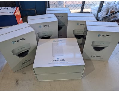 Cammy camera-based alarm system bundle comprising ...