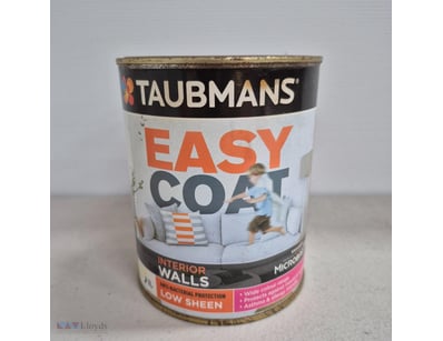 Paint, Taubmans, Easy Coat, Interior Walls, Low Sh...