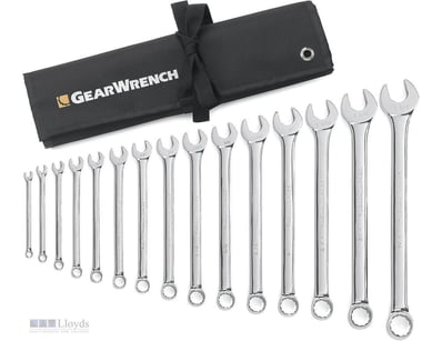 RRP $209 GearWrench 15 Piece SAE Combination Wrenc...
