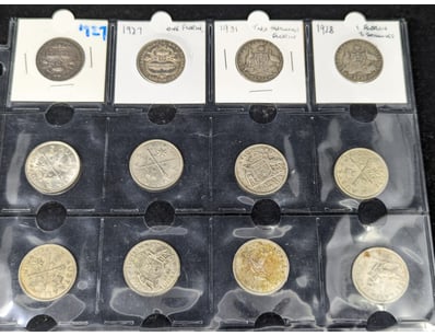 AUSTRALIAN FLORIN COLLECTION

583007+65


