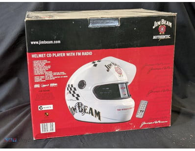 JIM BEAM AUTHENTIC HELMET CD PLAYER WITH FM RADIO
...