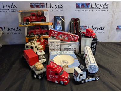 COMPREHENSIVE JIM BEAM WHISKEY COLLECTIBLES LOT - ...