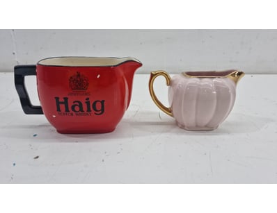 HAIG SCOTCH WHISKY  AND CERAMIC CREAM JUG -

Ite...