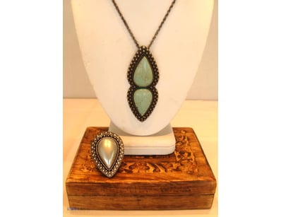SAMANTHA WILLS DESIGNER JEWELLERY RING & PENDANT W...