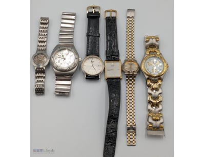 ALPINE, SEIKO, PULSAR, OMEGA, ETC  NON-WORKING CON...