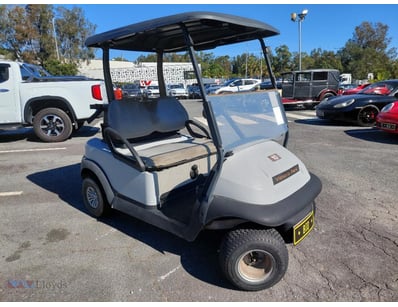 <b>Club Car IR Ingersoll Rand Golf Buggy - Grey - ...