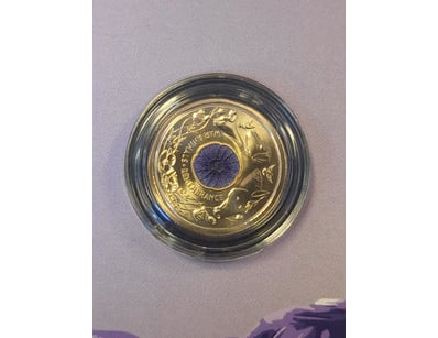 2024 AUSTRALIAN WAR ANIMALS REMEMBRANCE $2 COLOURE...