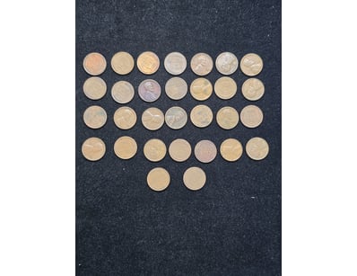 UNITED STATES ONE CENT PENNY COLLECTION (MIXED YEA...