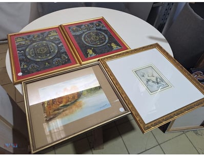 4 x Framed Paintings

