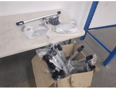 Vacuum cleaner spare parts, Quantity to box & pres...