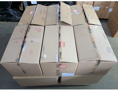 Homewares, 6 boxes including linen, assorted kitch...