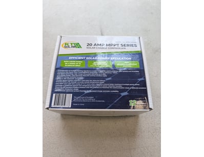 KT Solar 20 Amp MPPT Series Solar Charge Controlle...