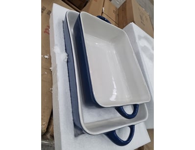 RRP: $60 Nova Webb set of 2 rectangular bakers in ...