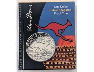 Ken Done Australian Artist Series Silver Kangaroo ...