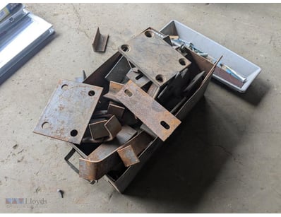 Assorted Metal Pieces, Base Plates & more 

Sold a...
