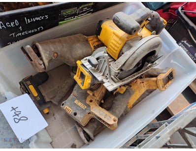 Box lot of DeWalt Hand Tools - Untested 
Manufactu...