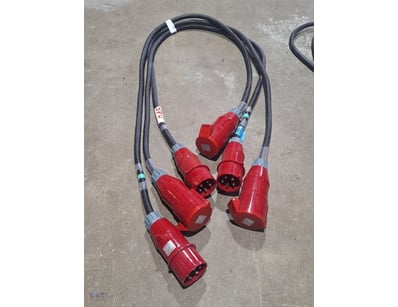 3 Phase,  C Form  Link Cable, 3 x 3m, 32Amp, New
...