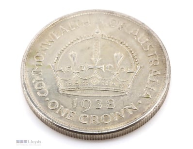 1938 AUSTRALIAN ONE CROWN "COPY" COIN.        

 0...