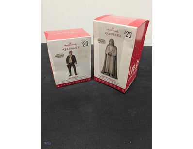 HALLMARK KEEPSAKE STAR WARS ORNAMENT SET - HAN SOL...