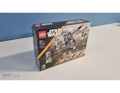 LEGO STAR WARS 75345 501ST CLONE TROOPERS BATTLE P...