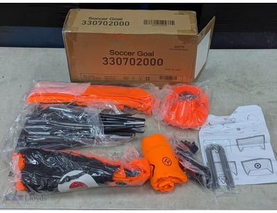 Portable soccer goal set model 330702000, manufact...