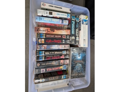 Collection of VHS Tapes Including Dreamcatcher, Th...
