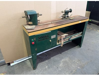 Symtec Model 1500 wood lathe, Australian-made by S...