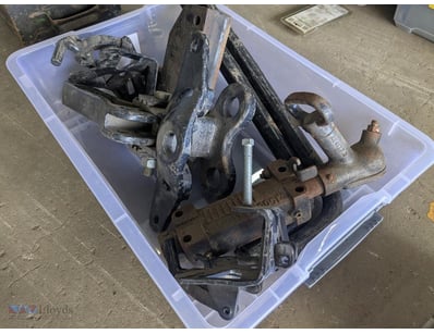 Assorted Tow Hitches, Distributing Spring Bars & m...