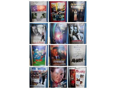 COLLECTION OF MOVIE POSTERS, MOVIES INCLUDING "THE...