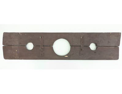 ANTIQUE WOODEN PILLORY

Item Size: Height: 120cm, ...