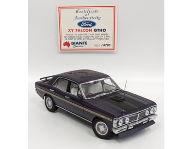 FORD XY FALCON GTHO WILD VIOLET MODEL 1:18 BIANTE ...