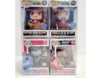 FUNKO POP! DISNEY VILLAINS TRAINS COLLECTION - FOU...