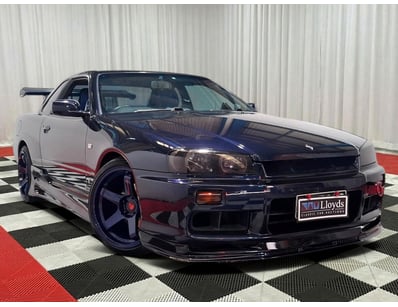 <b>2000 Nissan Skyline GT 250 Coupe - Blue - 206,5...