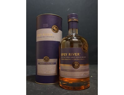 Spey River 20 Years Old Speyside Single Malt Scotc...