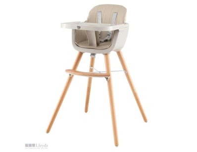 Rrp: $399. 3 In 1 Wooden Convertible Baby High Cha...