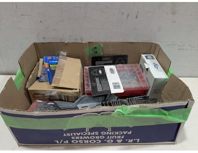 Comprehensive hardware and fastening supplies lot ...