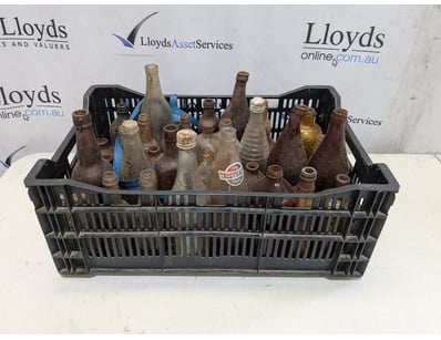 COLLECTION OF GLASS BOTTLES AND VESSELS

Conditi...