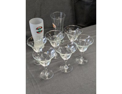 COLLECTION OF GLASSWARE

Includes Set Of Six Win...