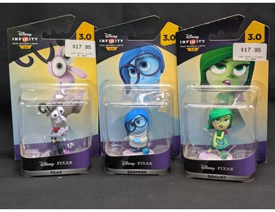 DISNEY INFINITY 3.0 INSIDE OUT CHARACTER FIGURES S...