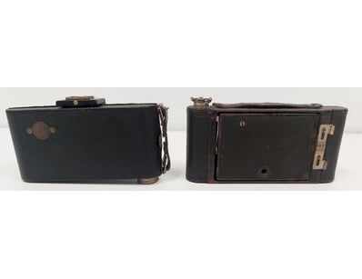 COLLECTION OF VINTAGE FOLDING CAMERAS

Item Size...