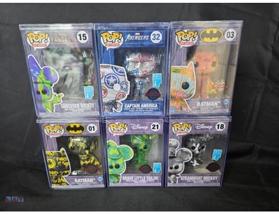 FUNKO POP! VINYL COLLECTION - SIX ART SERIES FIGUR...