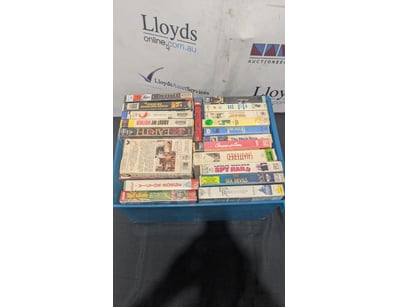 Collection of VHS Tapes Including Life of Brian, T...