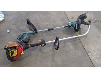 Assorted Whipper Snippers, Cordless, Battery and P...