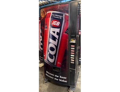 Soft drink Vending machine 

Note: working condi...