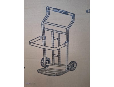 Tactix, Tool Storage Transport Trolley, Approximat...