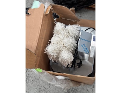 Comercial glass dryer/polisher, Hypocampus S.RL, 2...