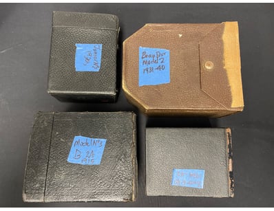 VINTAGE BOX CAMERA COLLECTION - FOUR EARLY 20TH CE...