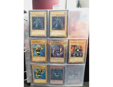 YU-GI-OH! BINDER COLLECTION LOT - HOLOGRAPHIC MONS...