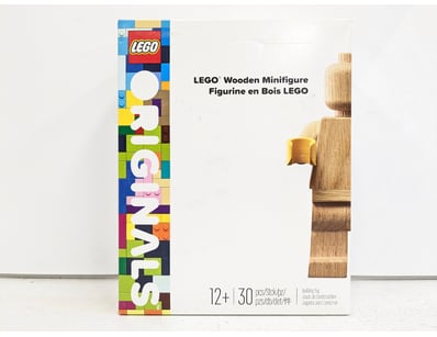 LEGO Wooden Minifigure, a collectible wooden inter...